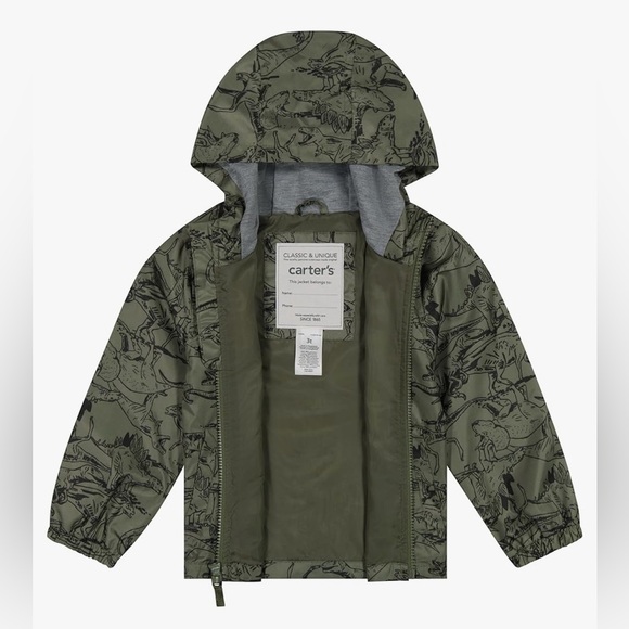 Carter's Lightweight Hooded Windbreaker Jacket (18M) - Picture 2 of 6